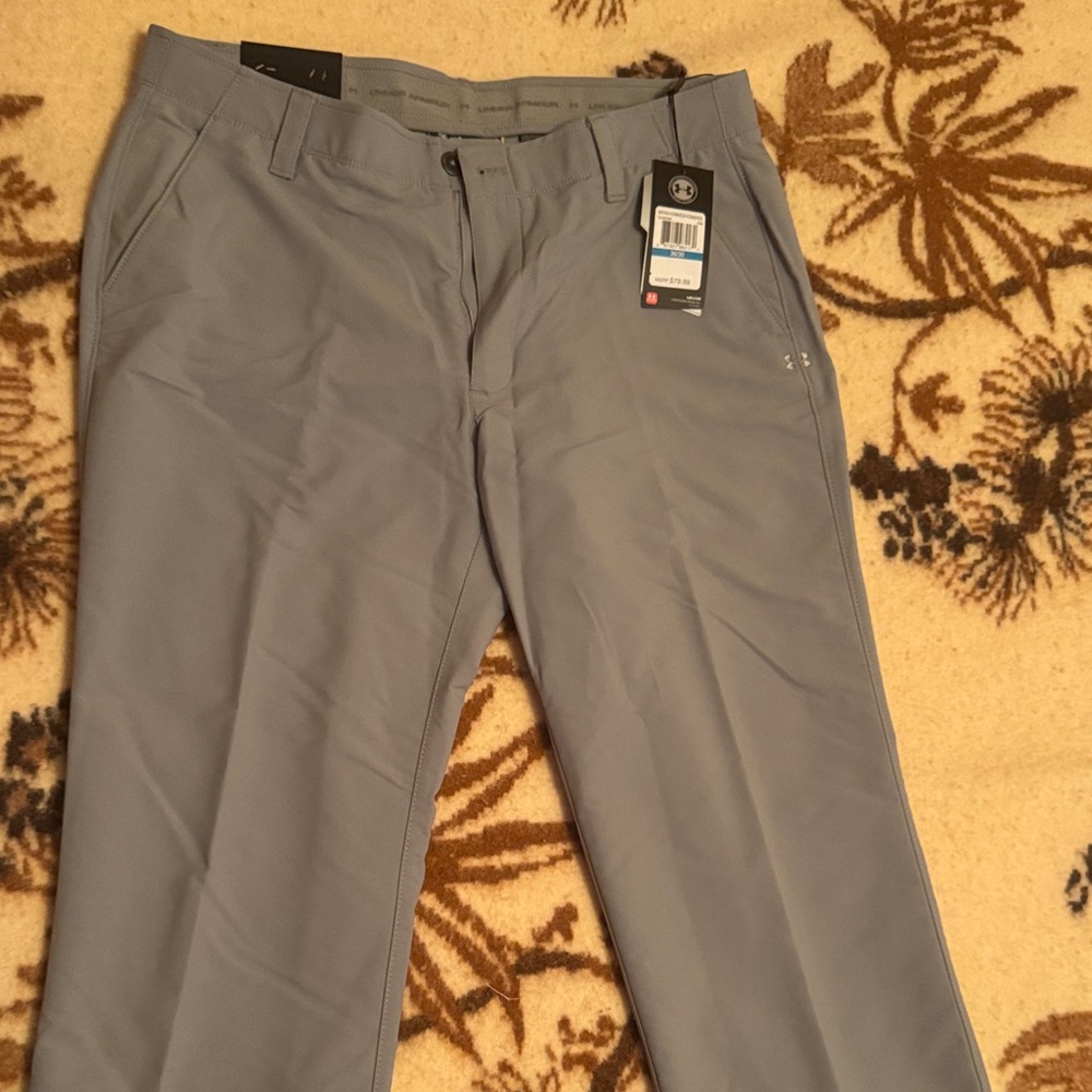 Under Armour Men's Light Gray Trousers